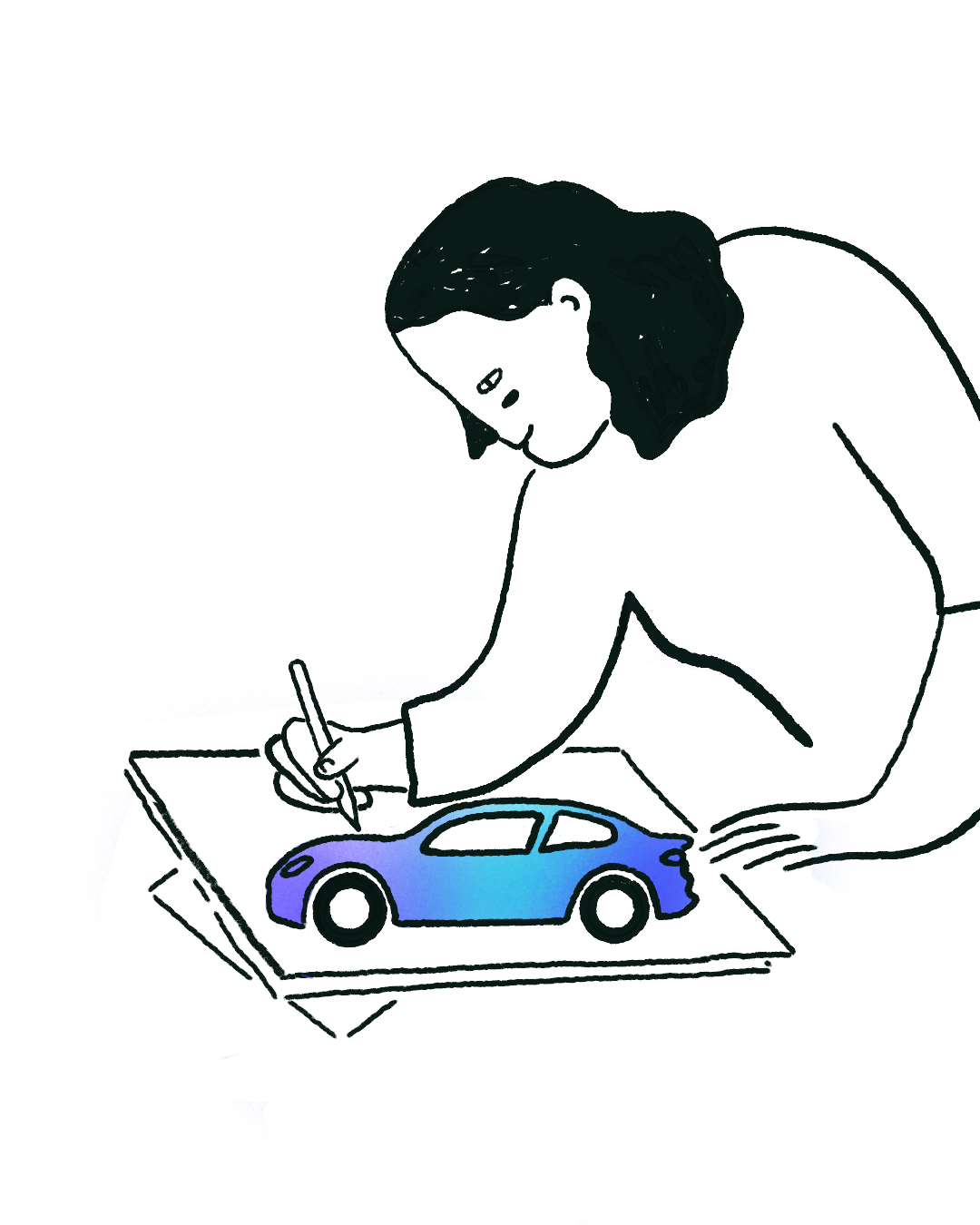 ilustracion credito vehiculo